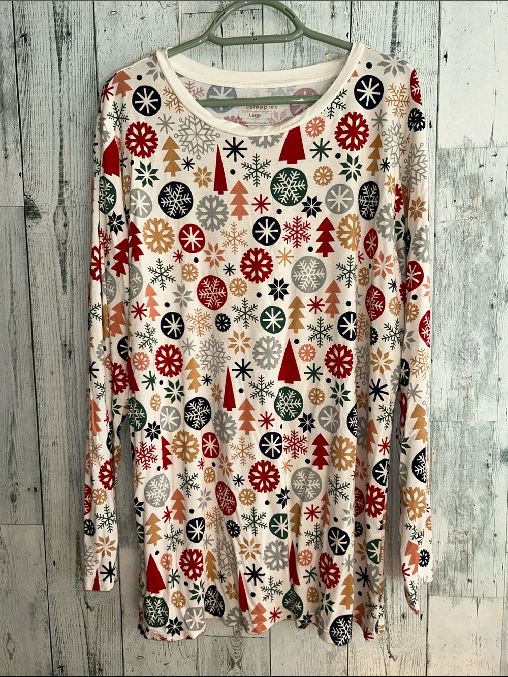 Little Sleepies Holiday print Mens top